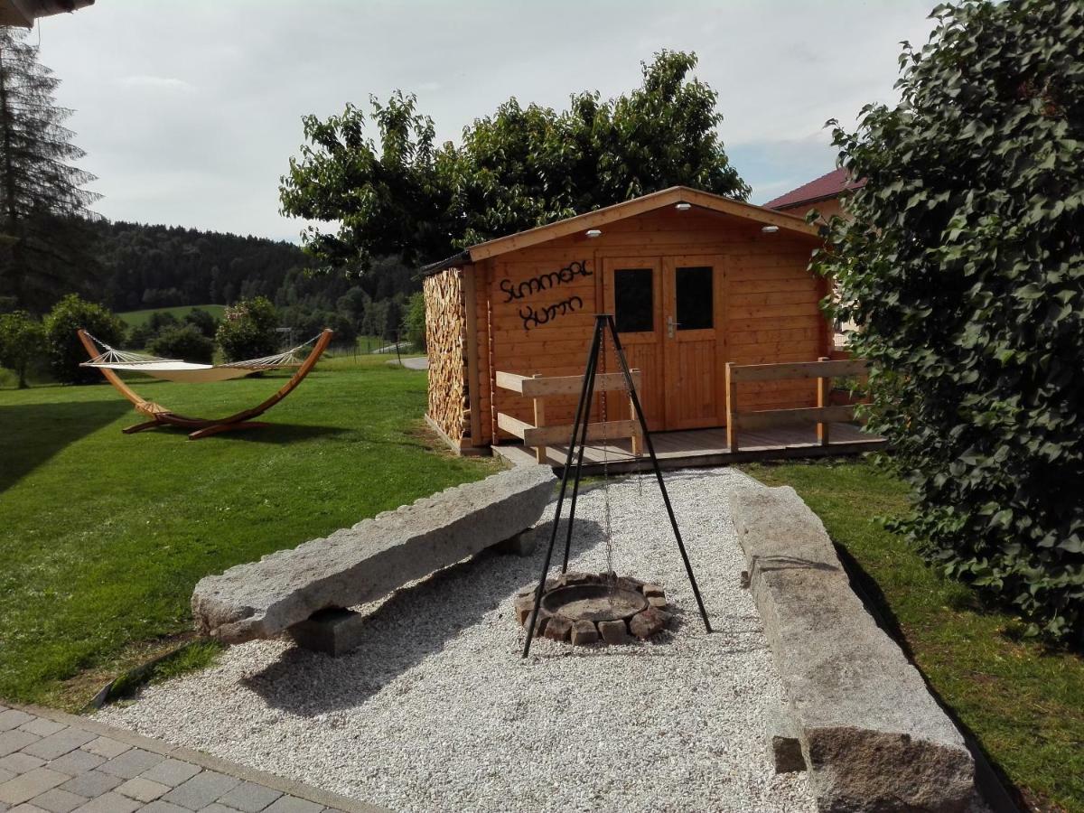 Ferienhaus Plattenstein Kirchberg  Exteriör bild